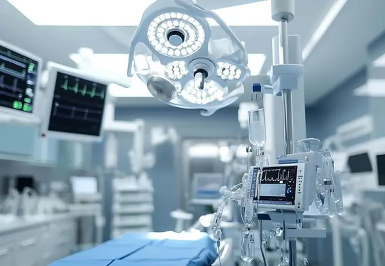 Modern surgical operating room for postoperative care