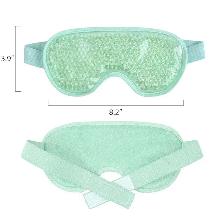 Wholesale Gel Beads Cooling Eye Mask Reusable Cold Eye Patch - Image 2