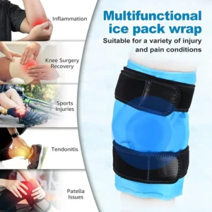 Wholesale Knee Hot Cold Gel Ice Pack Wrap Reusable Therapy Pack For Pain Swelling Relief