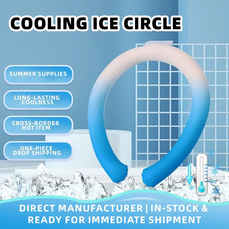 Wholesale PCM Cooling Neck Ring 18℃ Reusable Summer Cooling Neck Wrap - Image 3