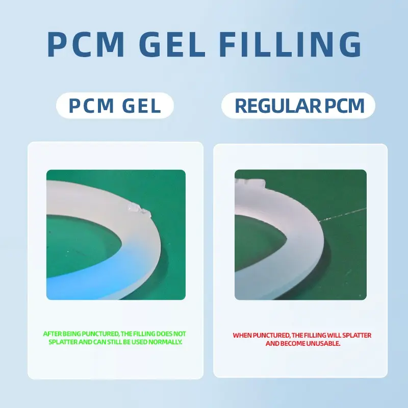 Wholesale PCM Cooling Neck Ring 18℃ Reusable Summer Cooling Neck Wrap - Image 4