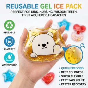 Wholesale Kids Boo Boo Ice Pack Reusable Cute Gel Cold Pack For Pain Relief