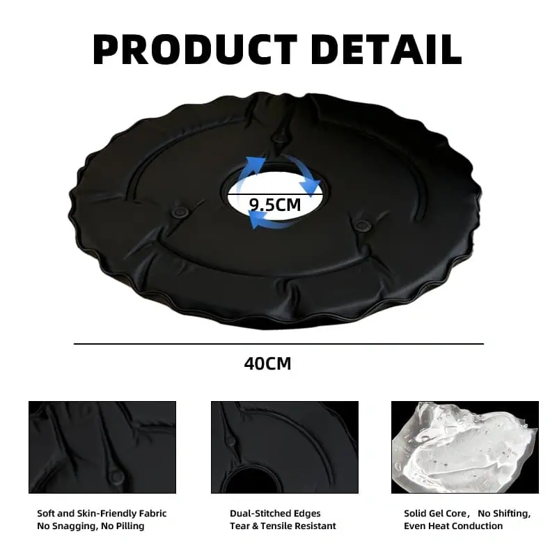Wholesale Solid Gel Cooling Seat Cushion Pressure Relief Chair Pad - Image 4