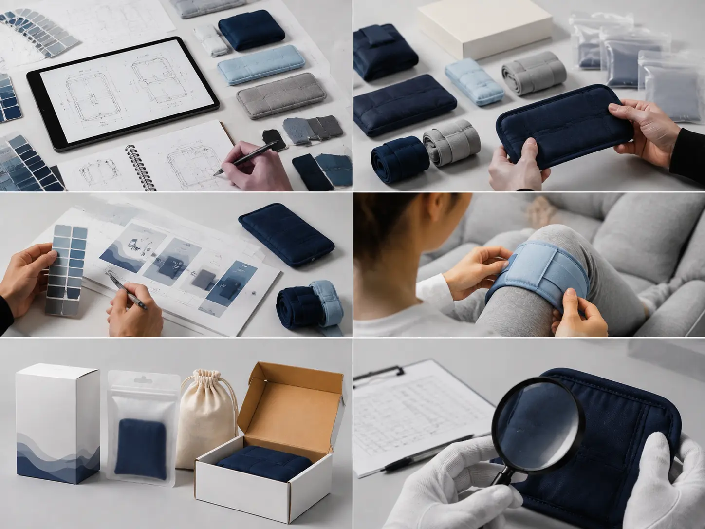 Custom cold pack sample confirmation and product development process