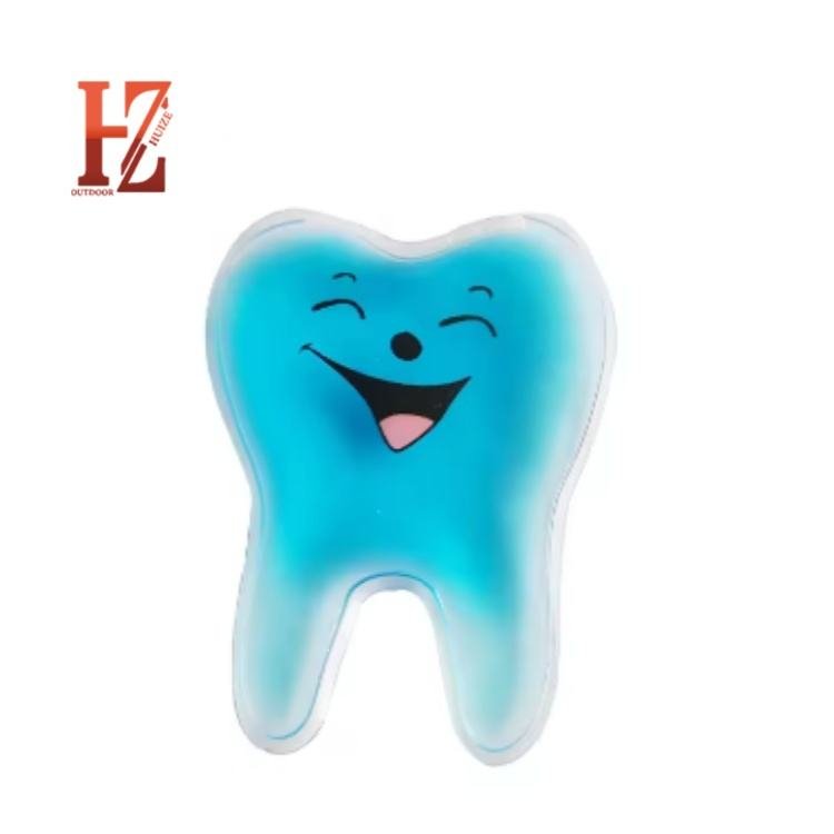 Blue continuous-gel tooth-shaped sample shown in the source gallery